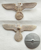 Čepicová orlice NSDAP - stříbřená.